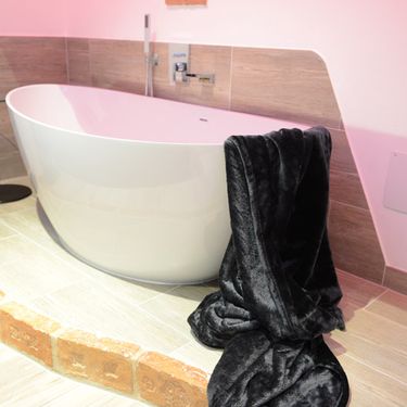Badewanne im Apartment