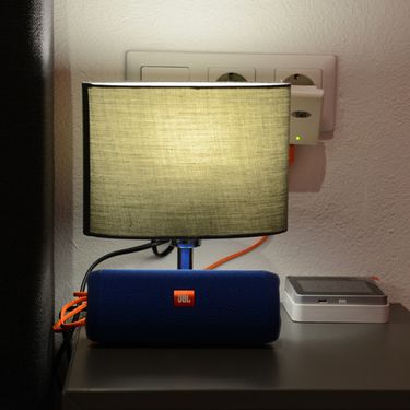 Soundbox und Beleuchtung