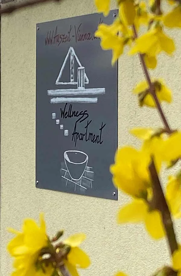 Das Appartement in Wien von außen