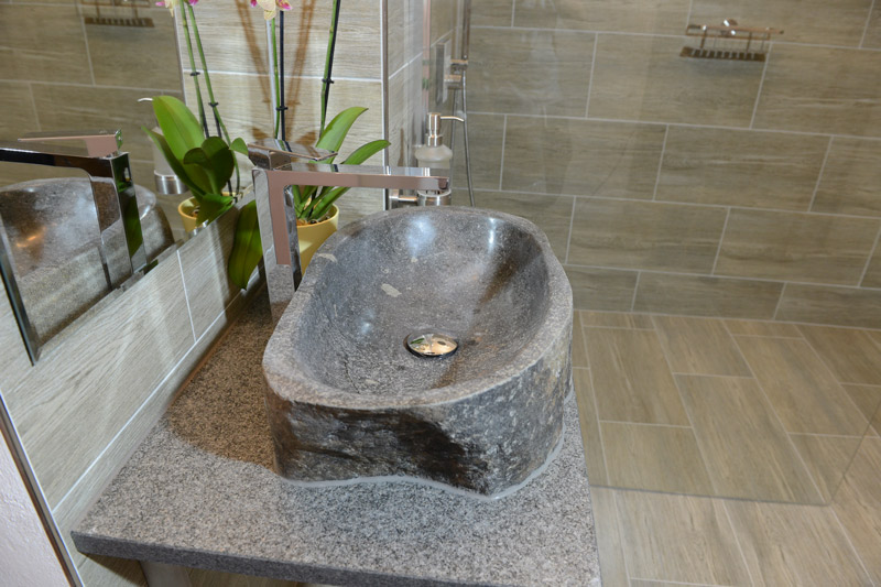 Badezimmer im Apartment