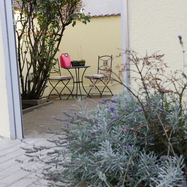 Außenbereich der Ferienwohnung